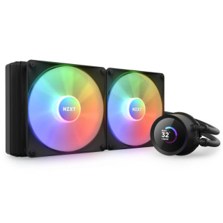 NZXT KRAKEN 280 RGB PROCESSEUR REFROIDISSEUR DE LIQUIDE TOUT-EN-UN 14 CM NOIR 1 PIECE(S) 