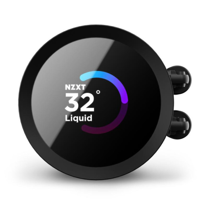 NZXT KRAKEN 280 RGB PROCESSEUR REFROIDISSEUR DE LIQUIDE TOUT-EN-UN 14 CM NOIR 1 PIECE(S) 