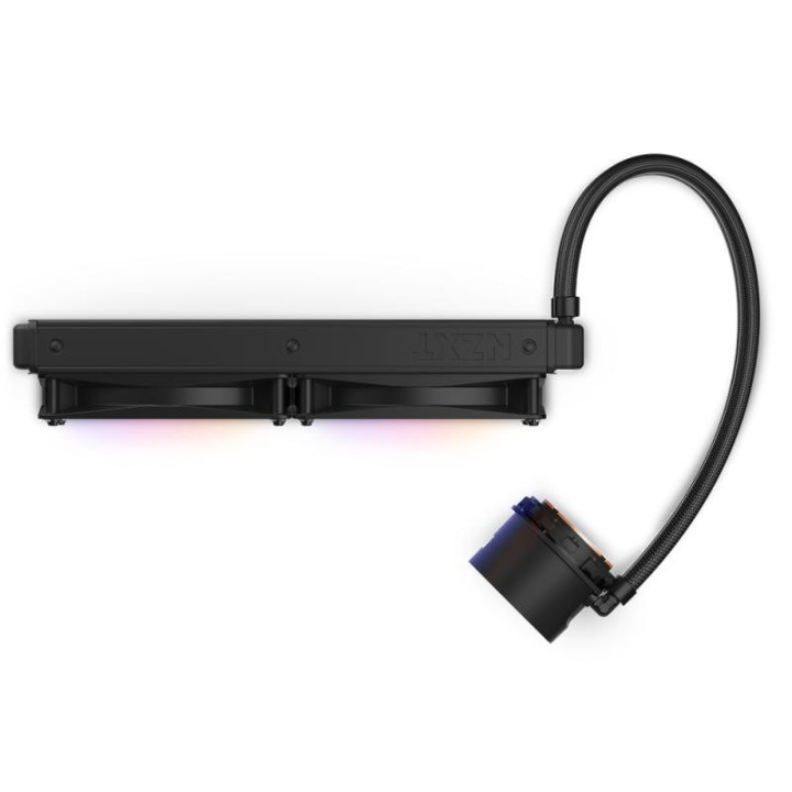NZXT KRAKEN 280 RGB PROCESSEUR REFROIDISSEUR DE LIQUIDE TOUT-EN-UN 14 CM NOIR 1 PIECE(S) 