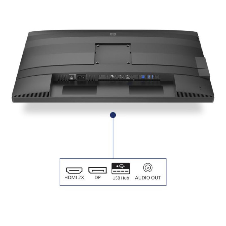 PHILIPS 5000 SERIES 24B2G5200/00 ECRAN PLAT DE PC 60.5 CM (23.8) 1920 X 1080 PIXELS FULL HD LCD ANTHRACITE 