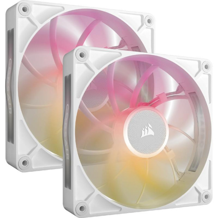 CORSAIR ICUE LINK RX140 MAX RGB BOITIER PC VENTILATEUR 14 CM BLANC 2 PIECE(S) 
