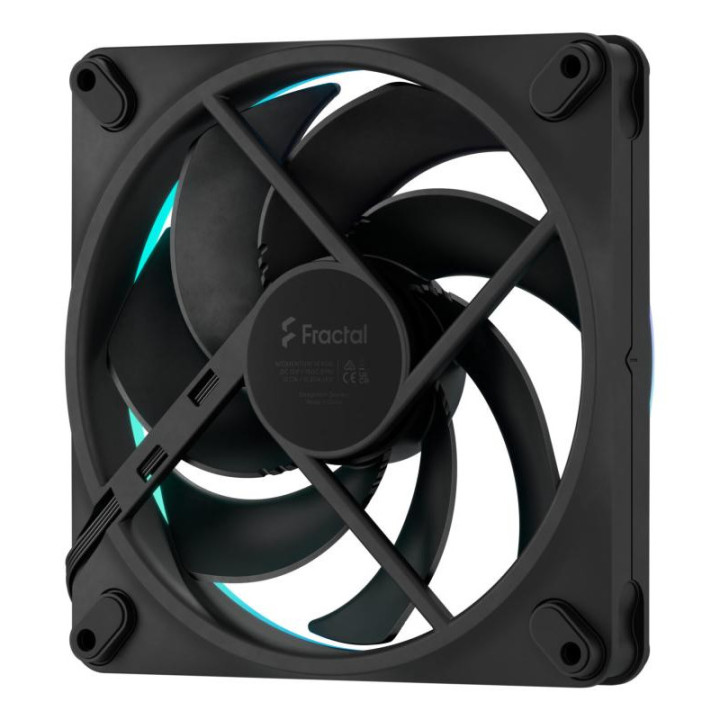 FRACTAL DESIGN MOMENTUM 14 RGB BOITIER PC VENTILATEUR 14 CM NOIR 3 PIECE(S) 
