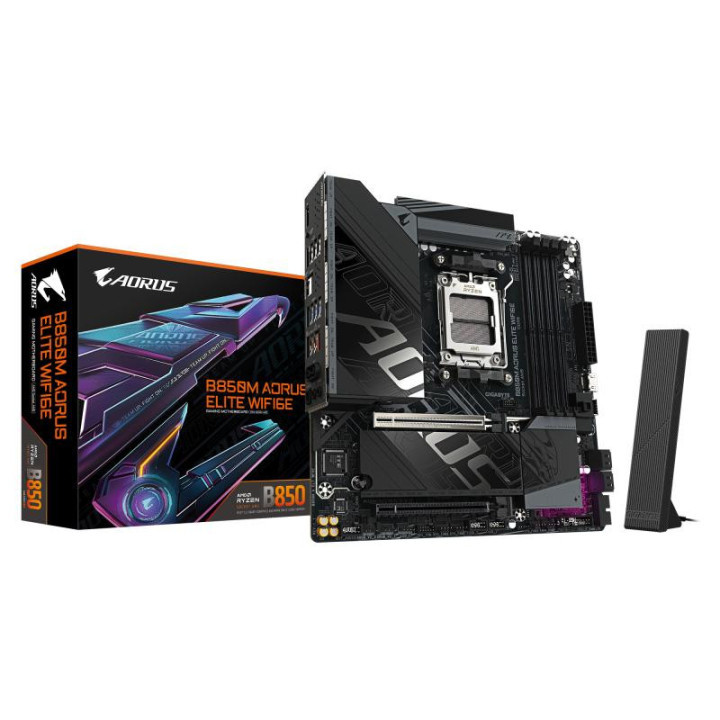 GIGABYTE B850M AORUS ELITE WF6E 