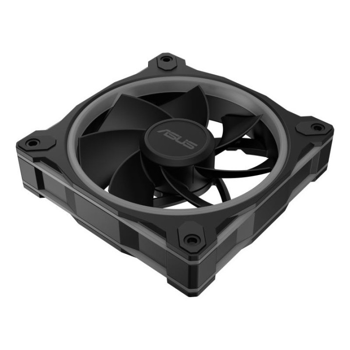 ASUS PRIME MR120 FAN ARGB REVERSE BLACK BOITIER PC VENTILATEUR 12 CM NOIR 