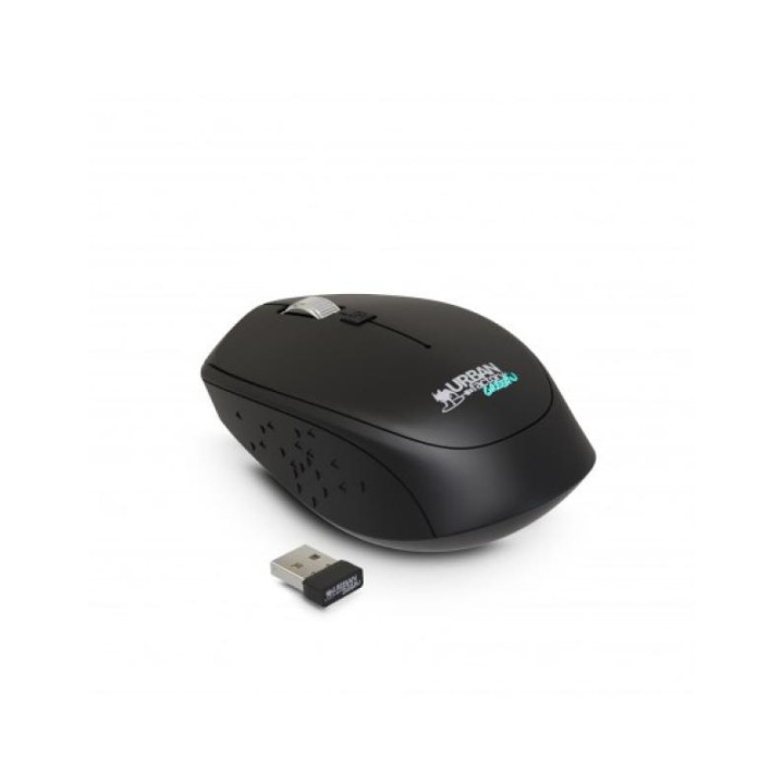 URBAN FACTORY CYCLEE SOURIS BUREAU AMBIDEXTRE RF SANS FIL 1600 DPI 