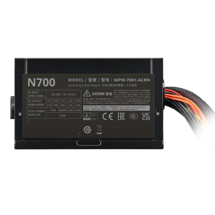 COOLER MASTER ELITE NEX N700 - 80+ WHITE - 700W 