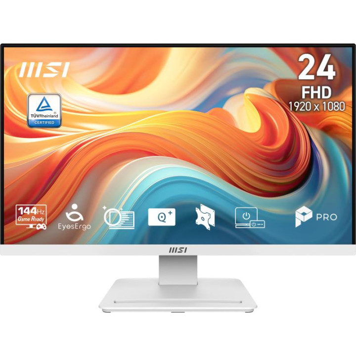 MSI PRO MP241W E14V ECRAN PLAT DE PC 60.5 CM (23.8) 1920 X 1080 PIXELS FULL HD LCD BLANC 