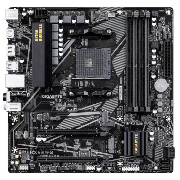 GIGABYTE B550M DS3H AC R2 