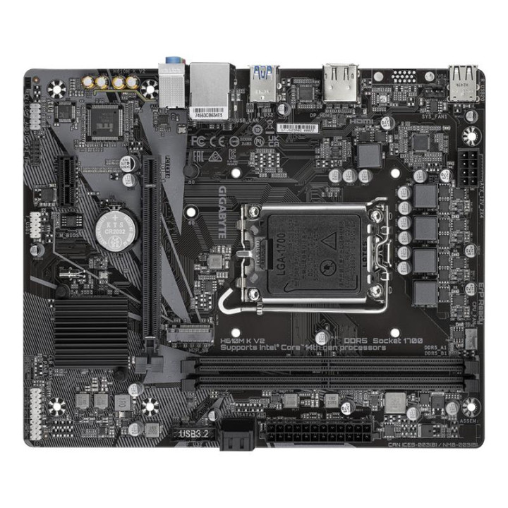 GIGABYTE H610M K V2 DDR5 