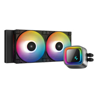 DEEPCOOL LS520 PROCESSEUR REFROIDISSEUR DE LIQUIDE TOUT-EN-UN 12 CM NOIR 1 PIECE(S) 