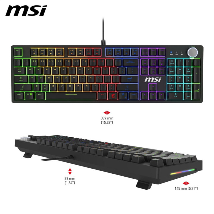 MSI FORGE GK320 RED FR 