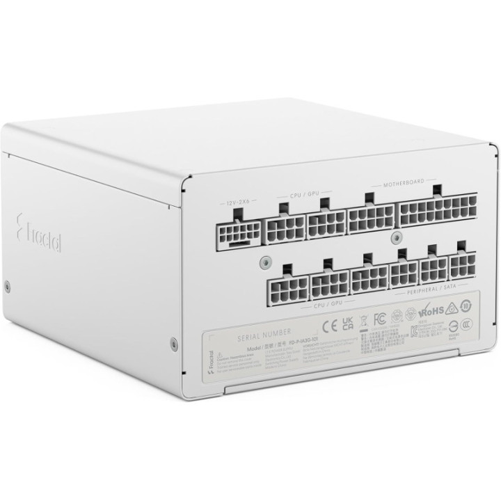 FRACTAL ION 3 GOLD 1000W WHITE . EU CORD 