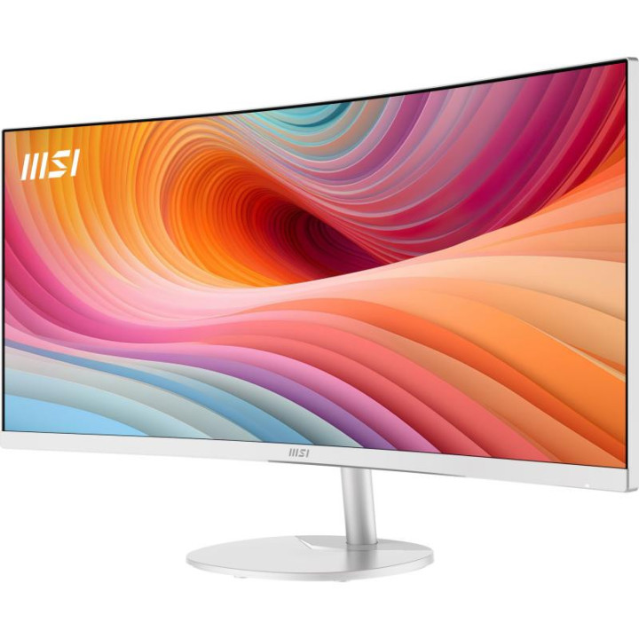 MSI PRO MP341CQW E12 ECRAN PLAT DE PC 86.4 CM (34) 3440 X 1440 PIXELS ULTRAWIDE QUAD HD BLANC 