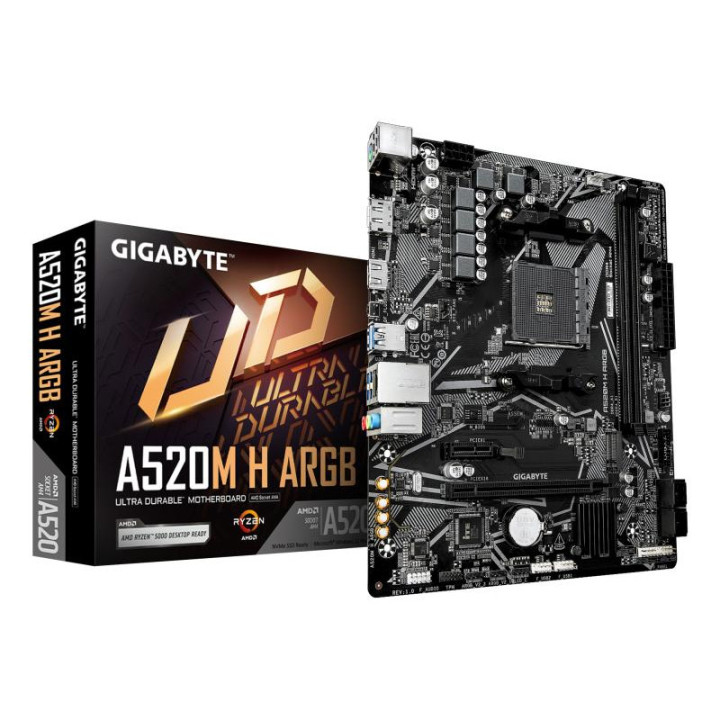 GIGABYTE A520M H ARGB 