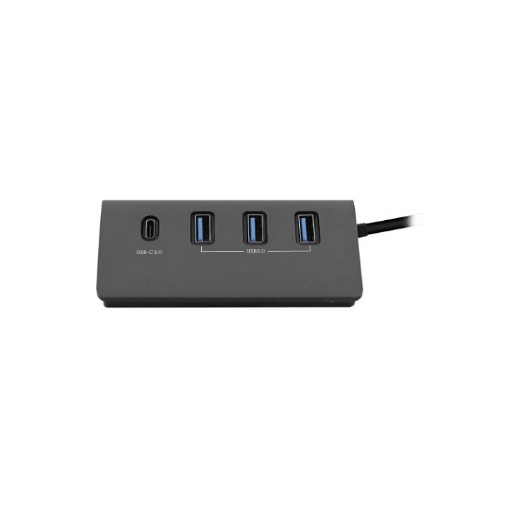 T'nB HUB USB-A/USB-C 3.0/4 PORTS/GRIS