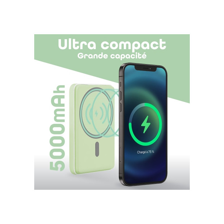 T'nB POWERBANK USB-C/5000 MAH/20W/VERT