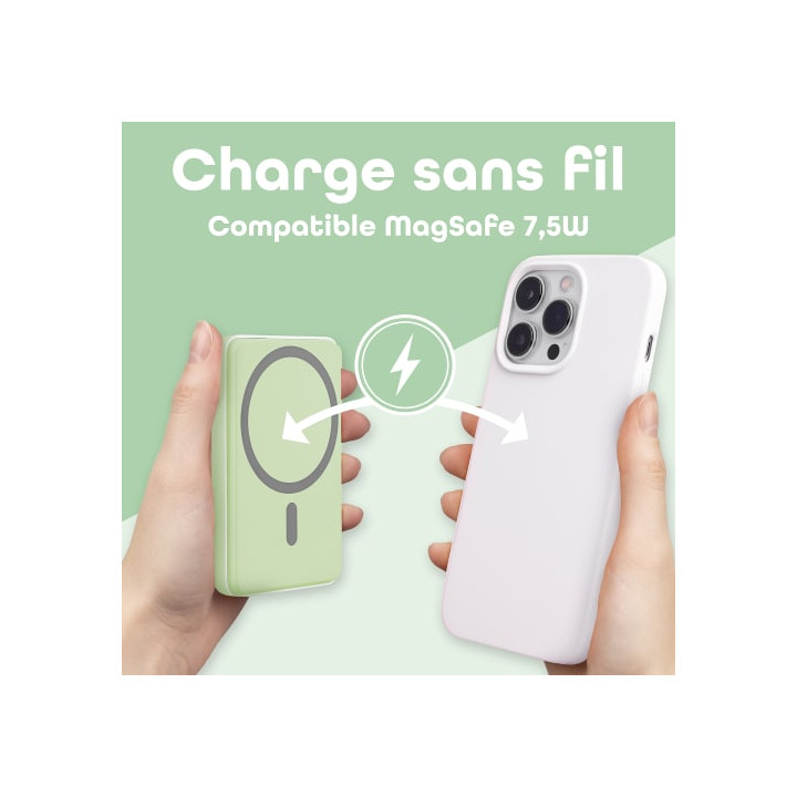T'nB POWERBANK USB-C/5000 MAH/20W/VERT