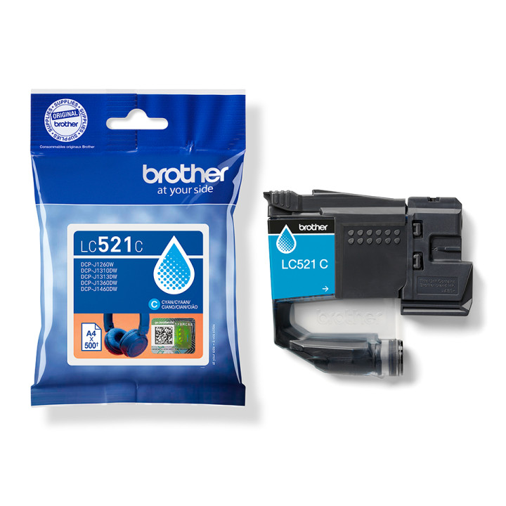 Brother CARTOUCHE D'ENCRE LC521C - CYAN