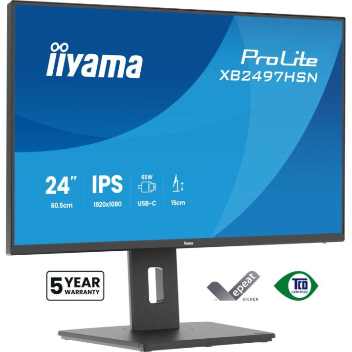 Iiyama XB2497HSN-B1 23.8FHD/100HZ/IPS/1MS/PIVOT/ADAPTS