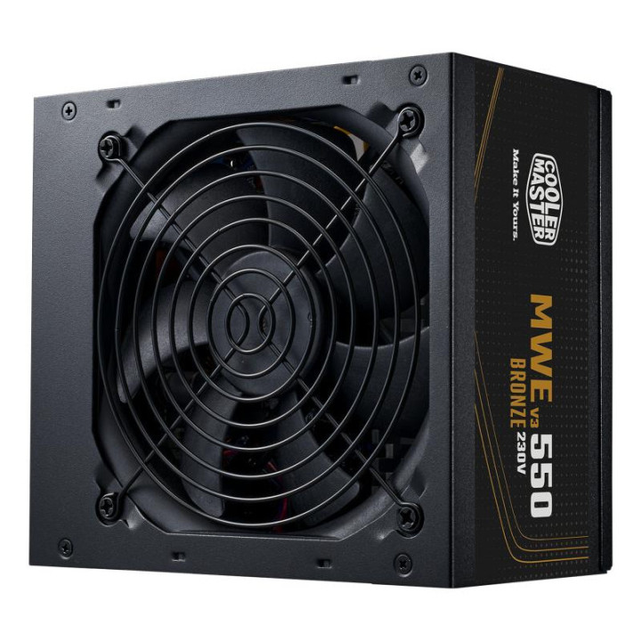 COOLER MASTER MWE 550W V3 ATX 3.1 - 80+ BRONZE - 550 WATTS 
