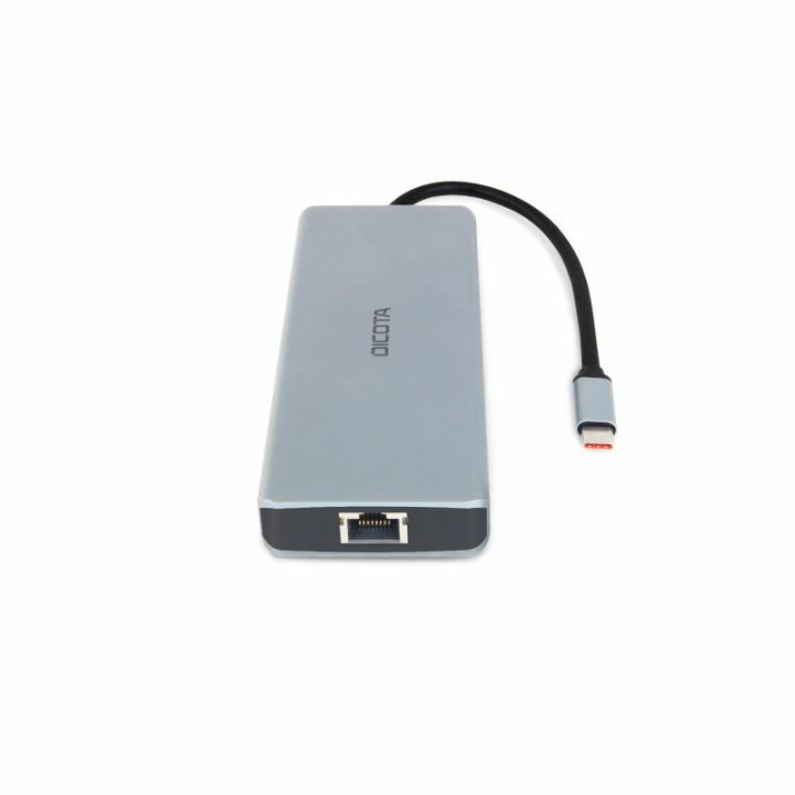 DICOTA D32065 HUB & CONCENTRATEUR USB 3.2 GEN 1 (3.1 GEN 1) TYPE-C ARGENT 