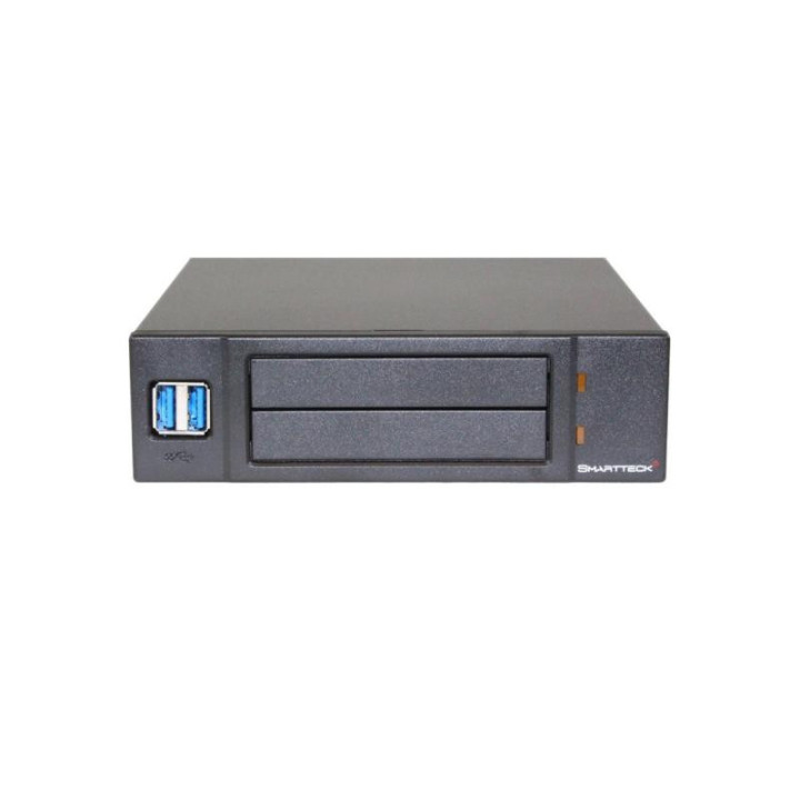 SMARTTECK RACK AMOVIBLE 5.25 POUR DD/SSD 2.5 SATA 