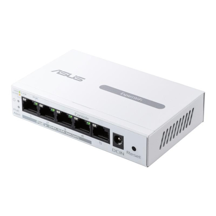 ASUS EXPERTWIFI EBP15 GERE GIGABIT ETHERNET (10/100/1000) CONNEXION ETHERNET. SUPPORTANT L'ALIMENTATION VIA CE PORT (POE) BLANC 