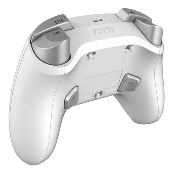 MSI FORCE GC300 WIRELESS WHITE BLANC USB 2.0 MANETTE DE JEU ANALOGIQUE PC 
