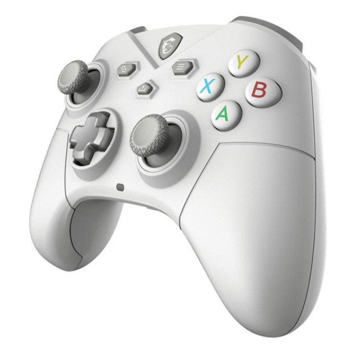 MSI FORCE GC300 WIRELESS WHITE BLANC USB 2.0 MANETTE DE JEU ANALOGIQUE PC 
