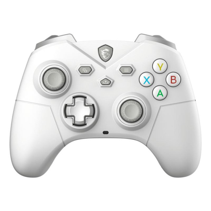 MSI FORCE GC300 WIRELESS WHITE BLANC USB 2.0 MANETTE DE JEU ANALOGIQUE PC 