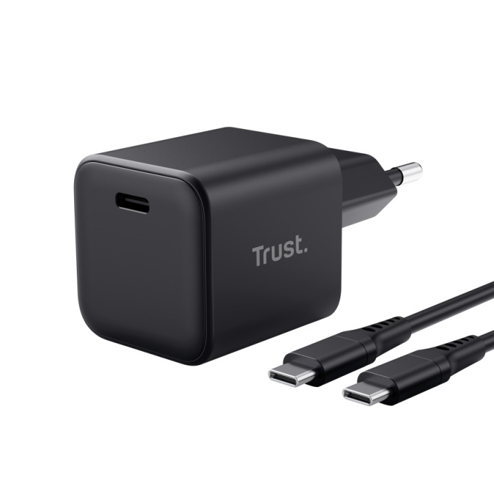 Trust MAXO CHARGEUR 65W ULTRA-COMPACT + CABLE USB-C