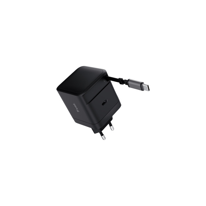 Trust MAXO CHARGEUR SECTEUR 65W USB-C+CABLE USB-C-0.67M
