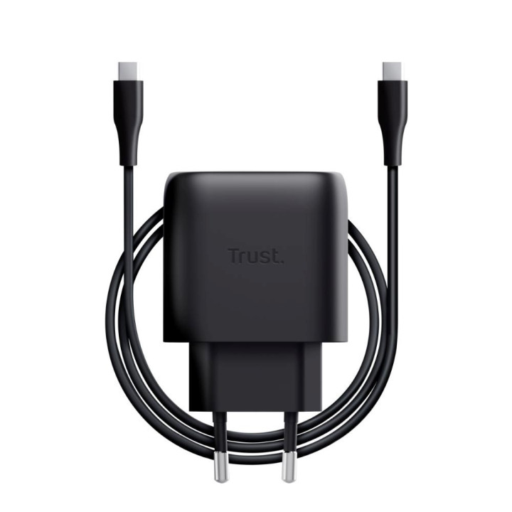 Trust MAXO CHARGEUR 65W USB-C + CABLE USB-C - 2M - NOIR