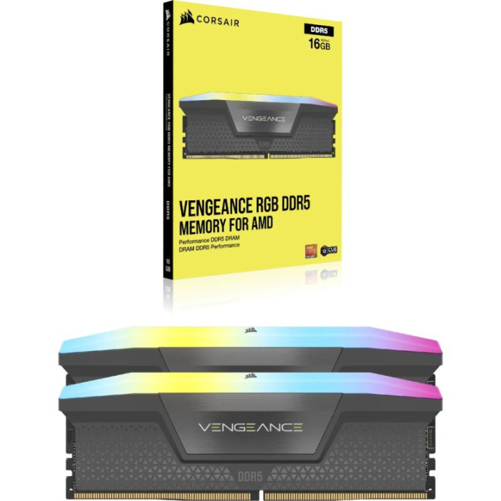 CORSAIR VENGEANCE RGB D5 6000 32GB (2 X 16GB) CL38 