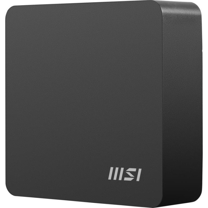 MSI CUBI NUC AI 1UMG-007EU INTEL CORE ULTRA 5 125H 8 GO DDR5-SDRAM 512 GO SSD WINDOWS 11 HOME MINI PC NOIR 
