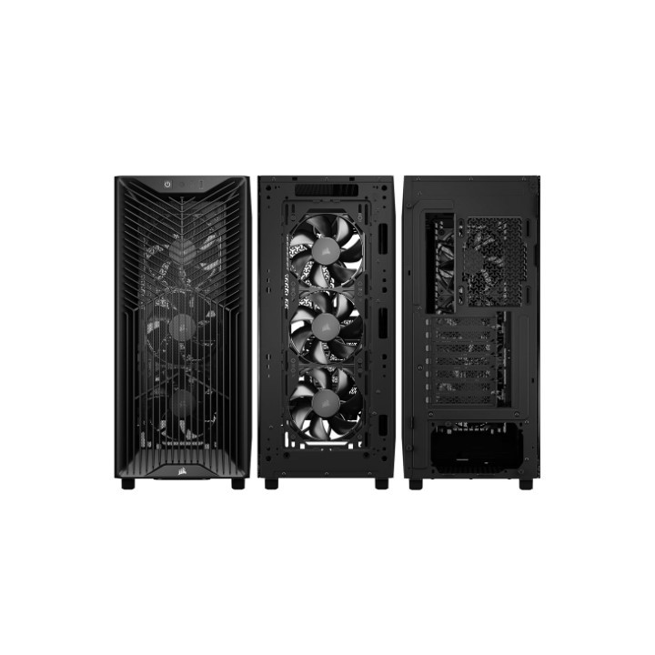 CORSAIR 3200D RS MID-TOWER PERFORMANCE CASE BLACK 