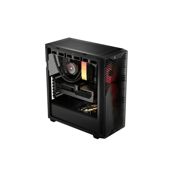 CORSAIR 3200D RS ARGB MID-TOWER PERFORMANCE CASE. SMOKE 