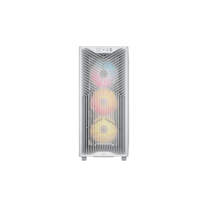 CORSAIR 3200D RS ARGB MID-TOWER PERFORMANCE CASE WHITE 
