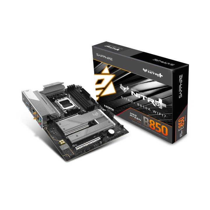 Sapphire NITRO+ B850A WIFI7 - B850/AM5/DDR5/ATX