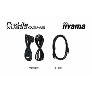 IIYAMA PROLITE XUB2293HS-B6 ECRAN PLAT DE PC 54.6 CM (21.5) 1920 X 1080 PIXELS FULL HD LED NOIR 