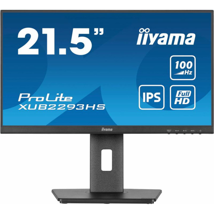 IIYAMA PROLITE XUB2293HS-B6 ECRAN PLAT DE PC 54.6 CM (21.5) 1920 X 1080 PIXELS FULL HD LED NOIR 