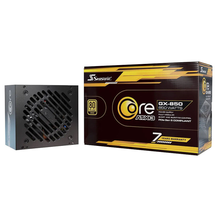Seasonic ATX 850W - 80+ GOLD - CORE GC-850 NOIR#