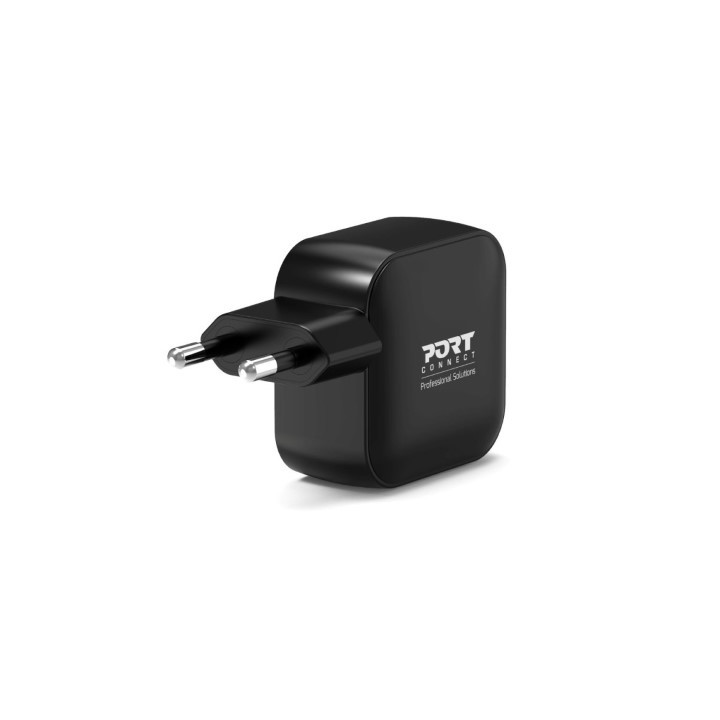 Port CHARGEUR MURAL 65W GAN 3 PORTS + CABLE USB-C - 2M