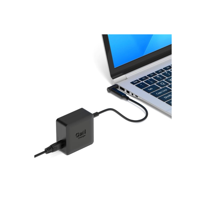 Port ALIM SECTEUR GAN 65W POUR ACER/TOSHIBA-4EMBOUTS
