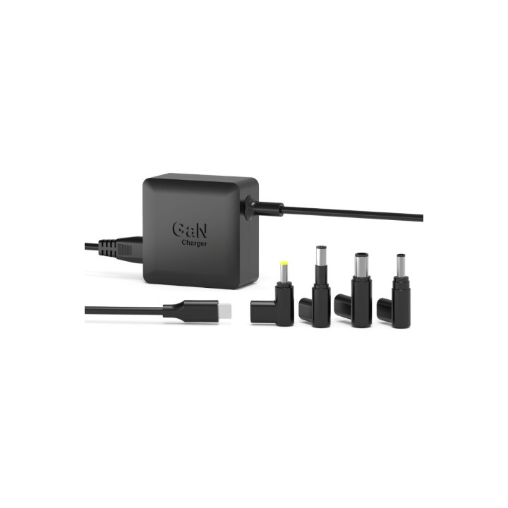 Port ALIMENTATION SECTEUR GAN 65W POUR HP - 4 EMBOUTS