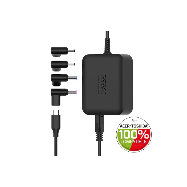 Port ALIMENTATION SECTEUR GAN 100W POUR ACER/TOSHIBA