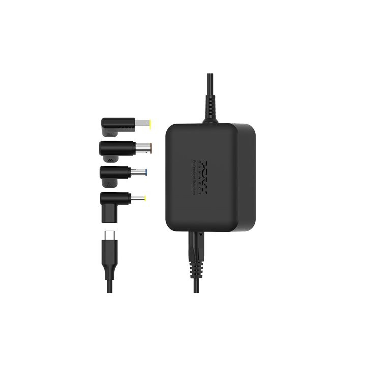 Port ALIMENTATION SECTEUR GAN 100W LENOVO - 4 EMBOUTS