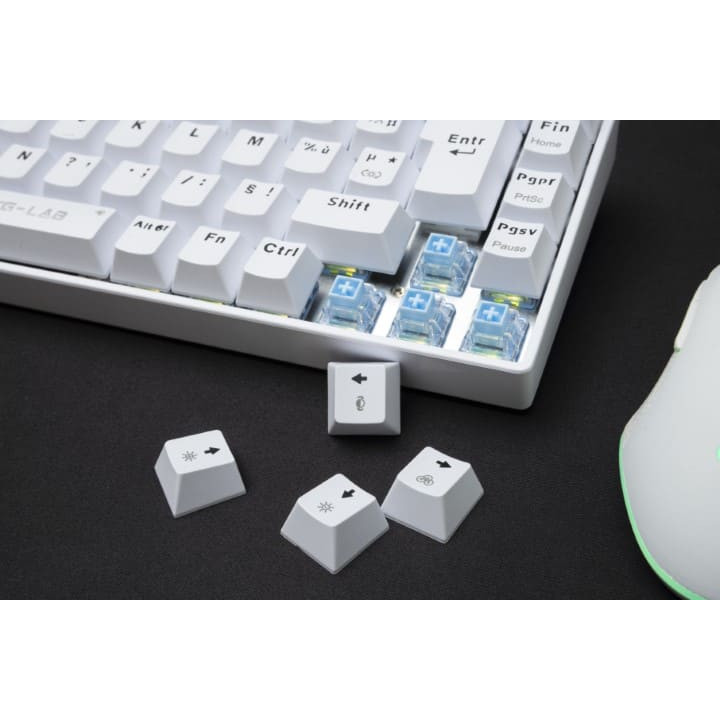 The G-LAB KEYZ TITANIUM HE - FILAIRE - BLANC