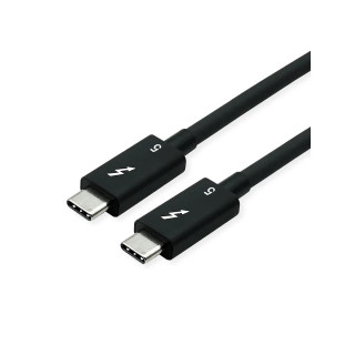 Roline CABLE THUNDERBOLTA 5 USB-C MALE/MALE - 1M - NOIR