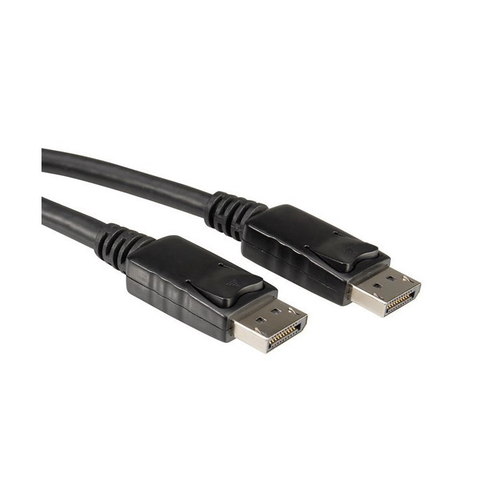 VALUE CABLE DISPLAYPORT MALE/MALE - 2M - NOIR